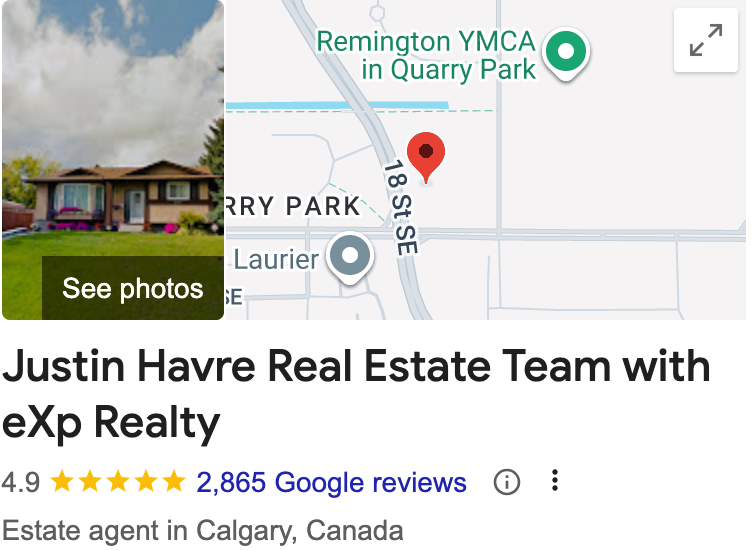 Justin Havre Real Estate Google Business Profile
